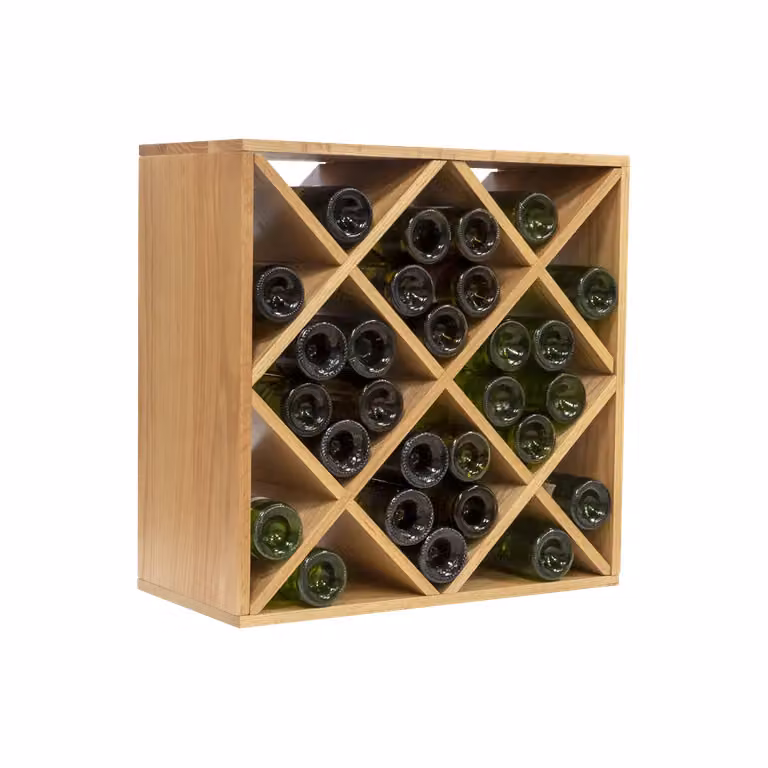 Portabottiglie 60x60x30 (28 bottiglie) - mQuvée