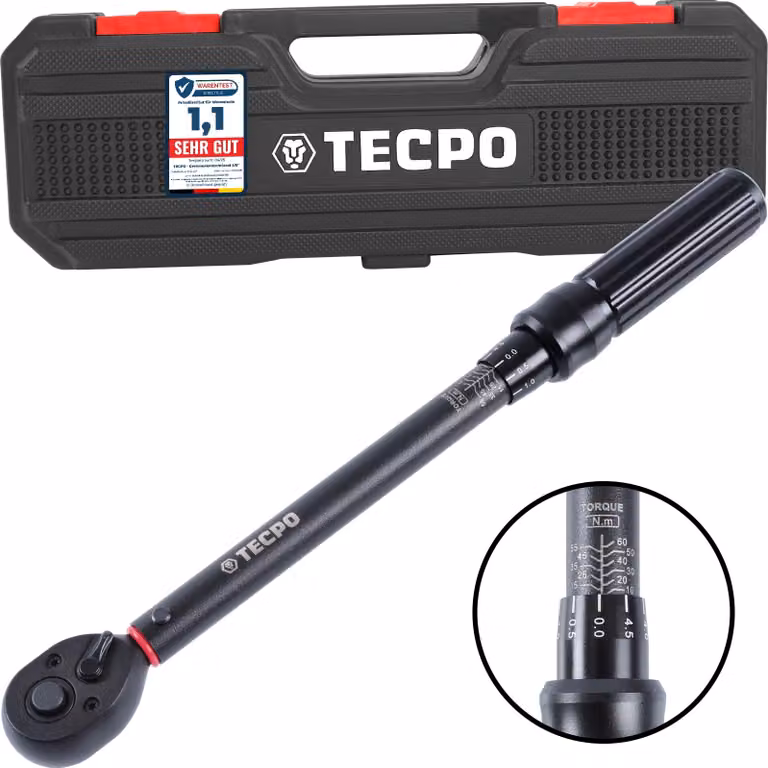 Chiave dinamometrica TECPO 3/8" 10-60NM