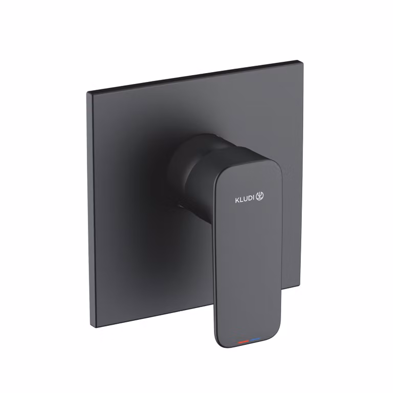 KLUDI PURE&STYLE Mitigeur monocommandé encastré pour douche, montage mural, 28 l/min, 407553975, 407553975