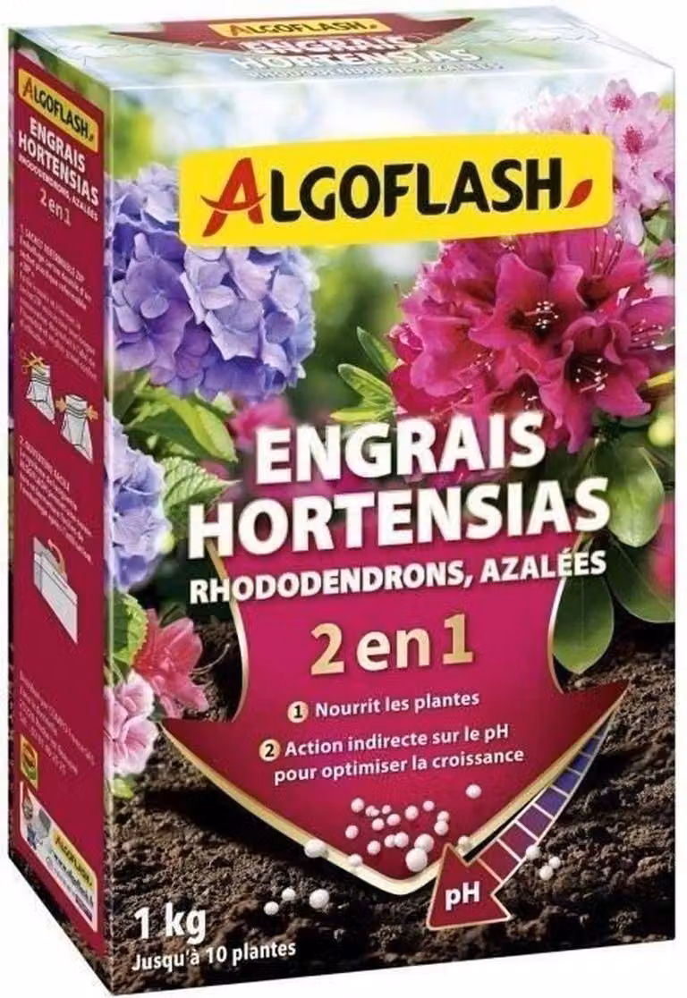 Concime per piante Algoflash HORTOPH1N Ortensia 2 in 1 1 kg