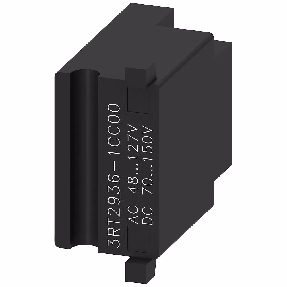 Limitatore di sovratensione Siemens, circuito RC, CA 48-127 V, CC 70-150 V 3RT29361CC00
