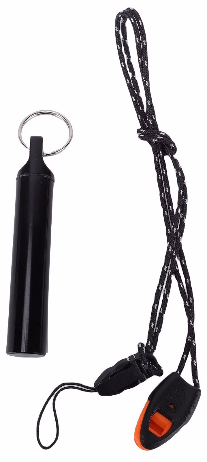 Tubo portaoggetti in metallo, contenitore impermeabile e ermetico in lega di alluminio con cordino per pipa, ideale per viaggi, campeggio ed escursioni, colore nero