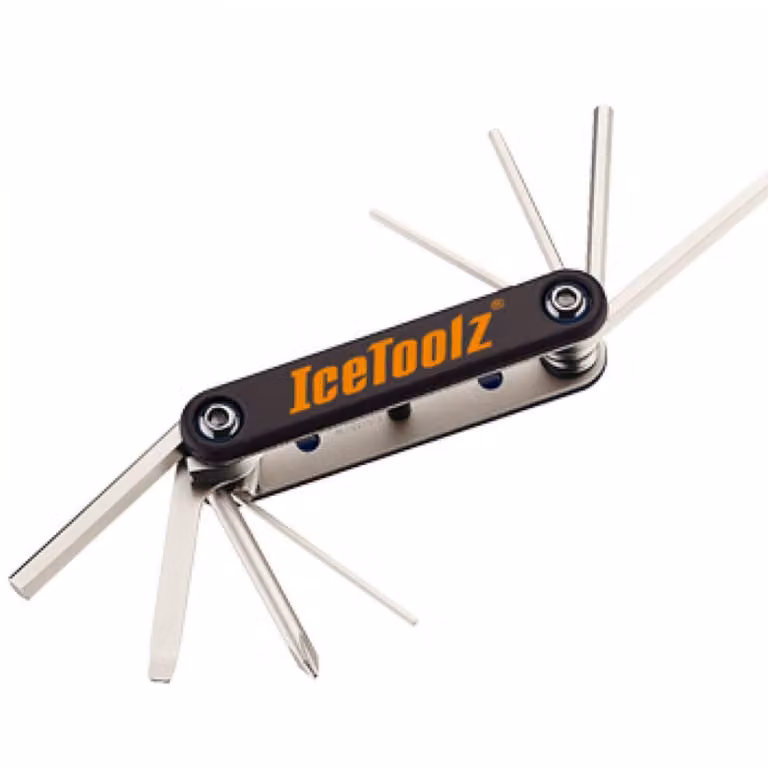 ICETOOLZ 24092A1 set di utensili da 8 pezzi in supporto