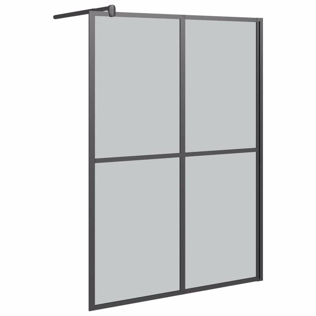 Cabina Doccia 140x195 cm con Vetro Temperato Scuro