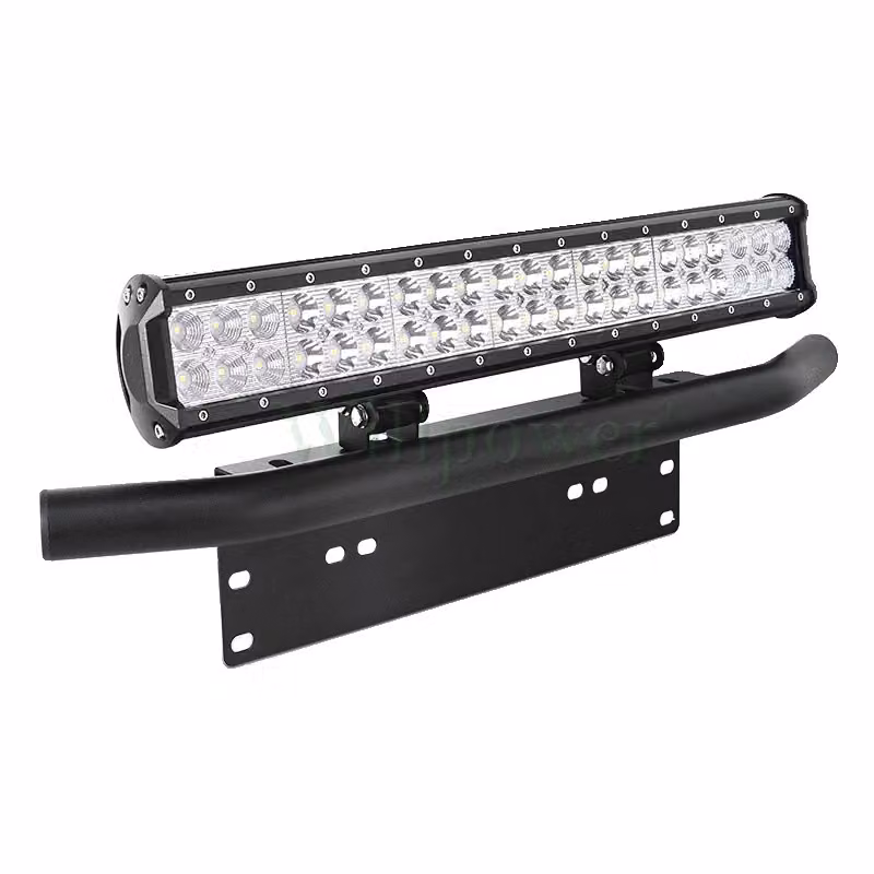 Striscia luminosa a LED, fascio combinato, design impermeabile, supporto per barra
