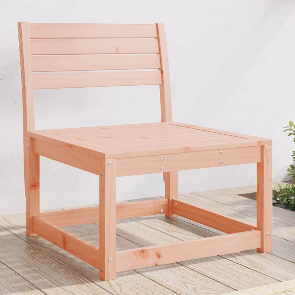 Divano da giardino vidaXL in legno massello di Douglas color marrone e beige