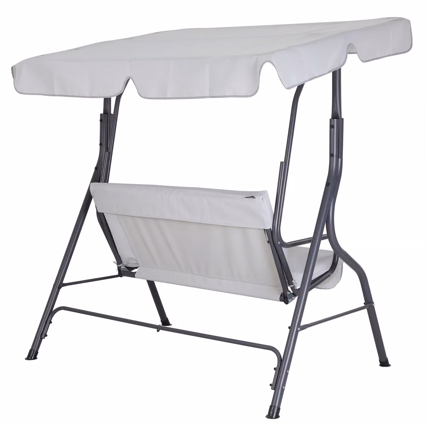 Altalena Hollywood Casaria grigio antracite con tendalino e copertura inclusi – 3