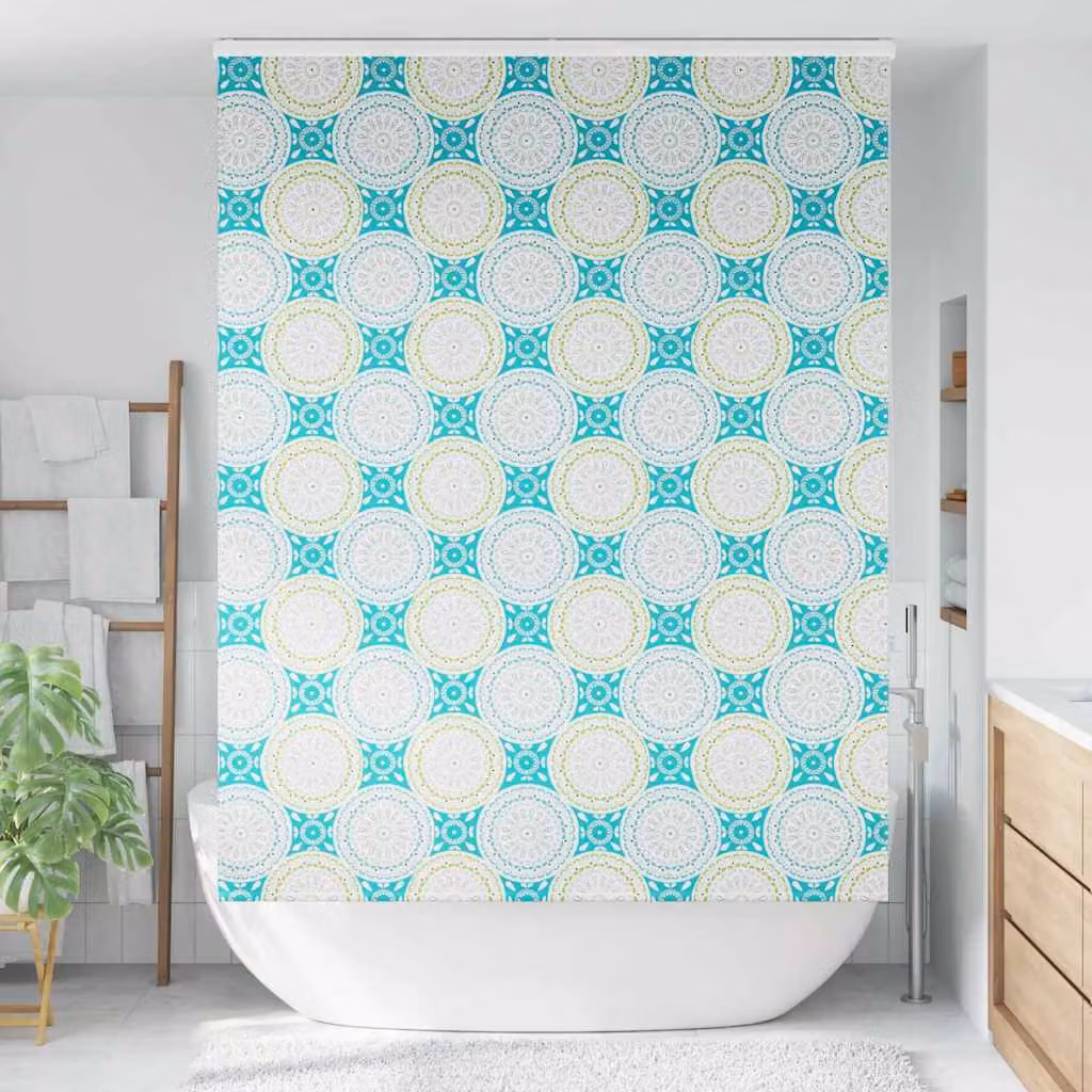 Tenda a Rullo Doccia Cassonetto 150x240 cm Larghezza Tessuto