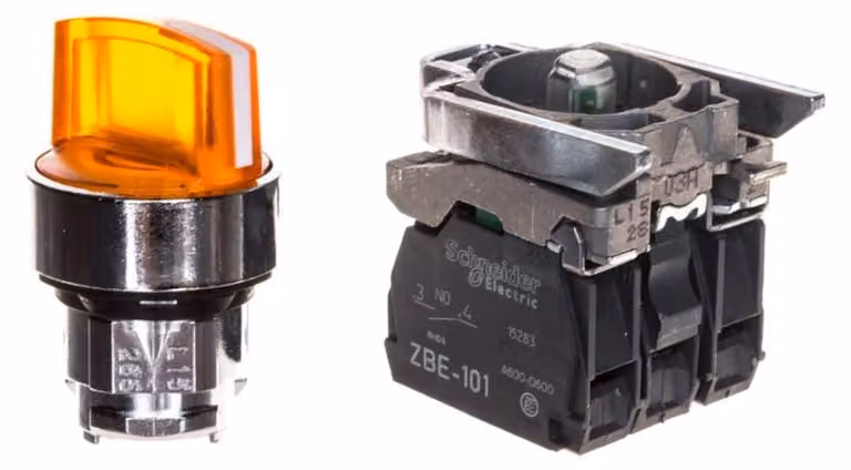 Selettore luminoso Schneider Electric XB4BK125B5