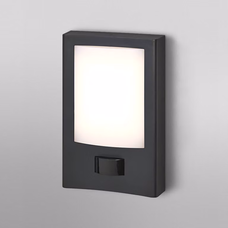 OSRAM LED-Sensor-applique da esterni LED ENDURA STYLE ENTRANCE grafite, Alluminio / Grigio / Zincato, Alluminio, Moderno