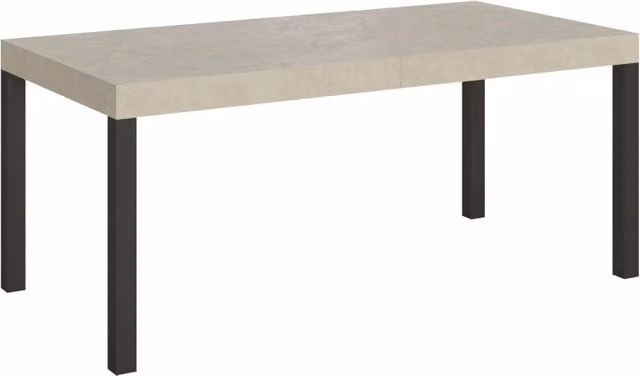 Tavolo Allungabile 180-440x90x77 cm Everyday Cashmere Gambe Antracite