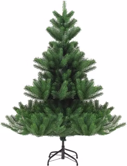 Albero di Natale Artificiale Abete Nordmann Verde vidaXL Altezza: 210 cm – 1