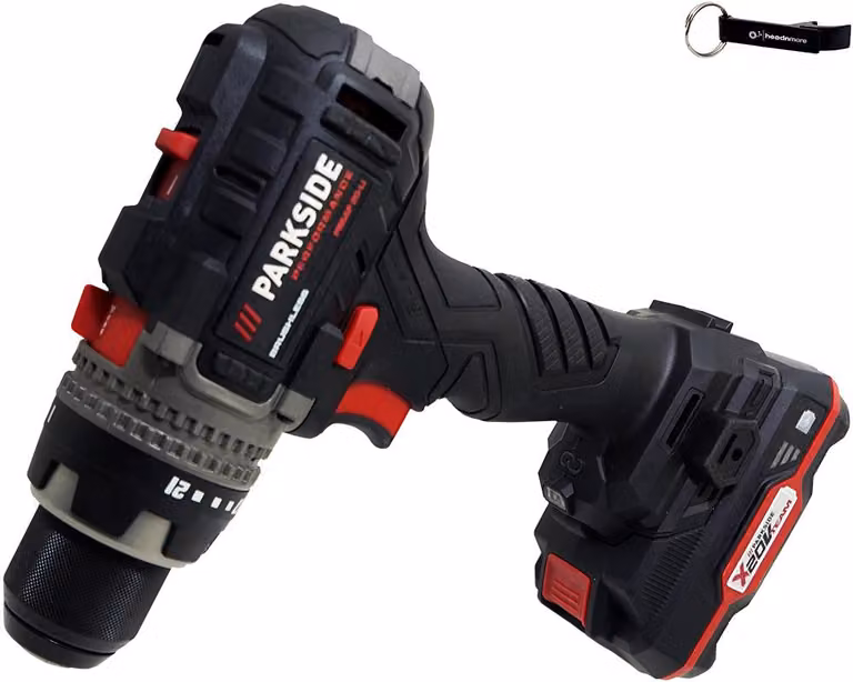 PARKSIDE PERFORMANCE® Avvitatore/trapano avvitatore a batteria 20 V PBSAP 20-Li con 2 batterie (2 Ah) e caricabatterie (2,4 A)