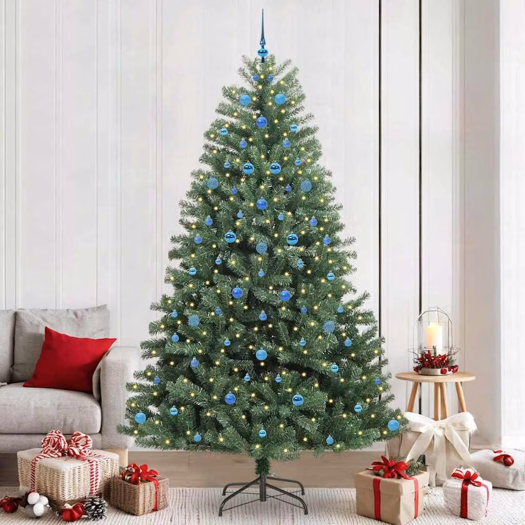 Maison Exclusive - Albero di Natale artificiale pieghevole, verde, 240 cm