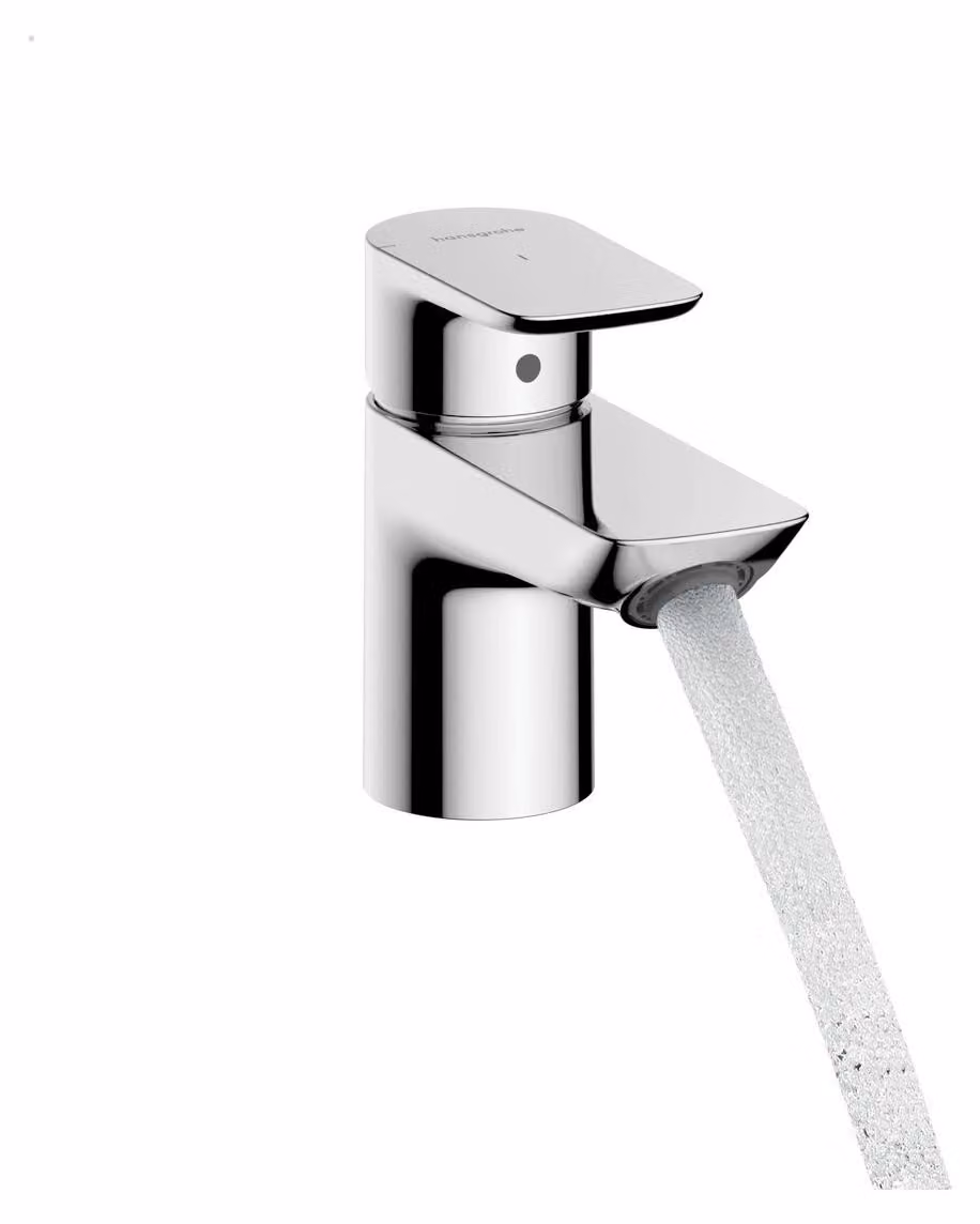 hansgrohe Neovis Q Mitigeur monocommandé pour lavabo 70 CoolStart, avec vidage Push-Open, chrome, 71350000, 71350000