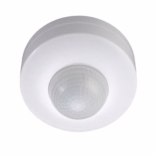 Sensore di Movimento a Infrarossi 360° Montaggio a Plafone Con funzionalità ON/OFF Colore Bianco (Max 300W) IP20
