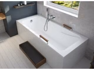 Vasca da bagno Hoesch Mila 170x70cm, bianco