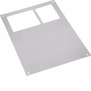 Piastra di copertura zincata con fessure di inserimento IP40 600x800 (LxP)