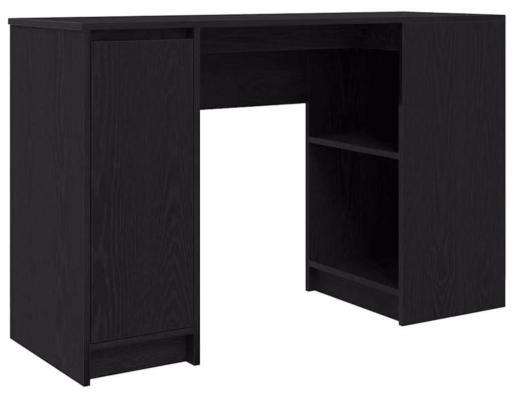 Scrivania in stile legno Eiken, con spazio contenitivo, moderna e sostenibile