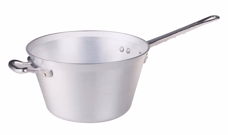 Paiolo con manico e maniglia , diam.28cm