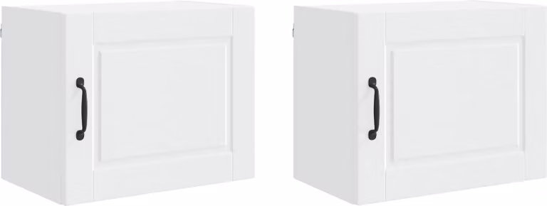 Armadietto a muro PORTO 2 pcs Bianco 50 x 31 x 40 cm