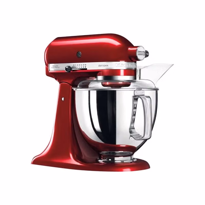 Impastatrice planetaria KitchenAid da 300 W con ciotola da 4,7 l, colore rosso – 3