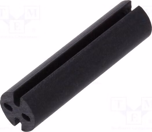 10 distanziatori, diametro interno (per LED): 3 mm, diametro esterno: 4,8 mm, lunghezza: 19,1 mm, LED nero, codice: 8GE04V80395, distanziatore