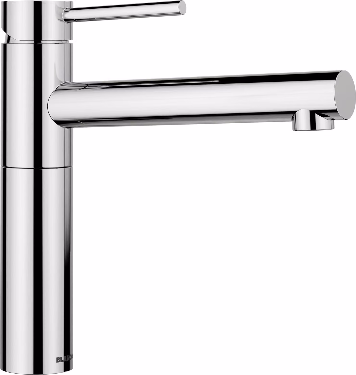 Miscelatore monocomando ad alta pressione, cromato, girevole a 360°