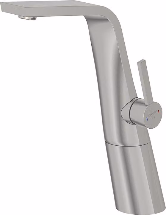 Steinberg Série 260 Mitigeur de lavabo, sans garniture de vidage, saillie 183mm, 26017001BN, 26017001BN