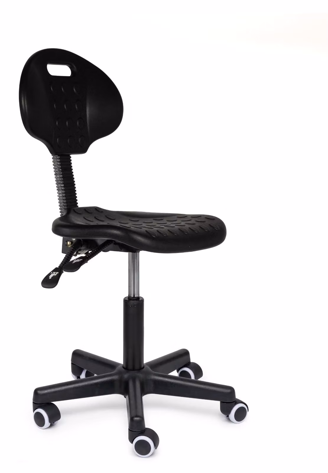 Sedia ergonomica da lavoro - Nera, senza poggiapiedi