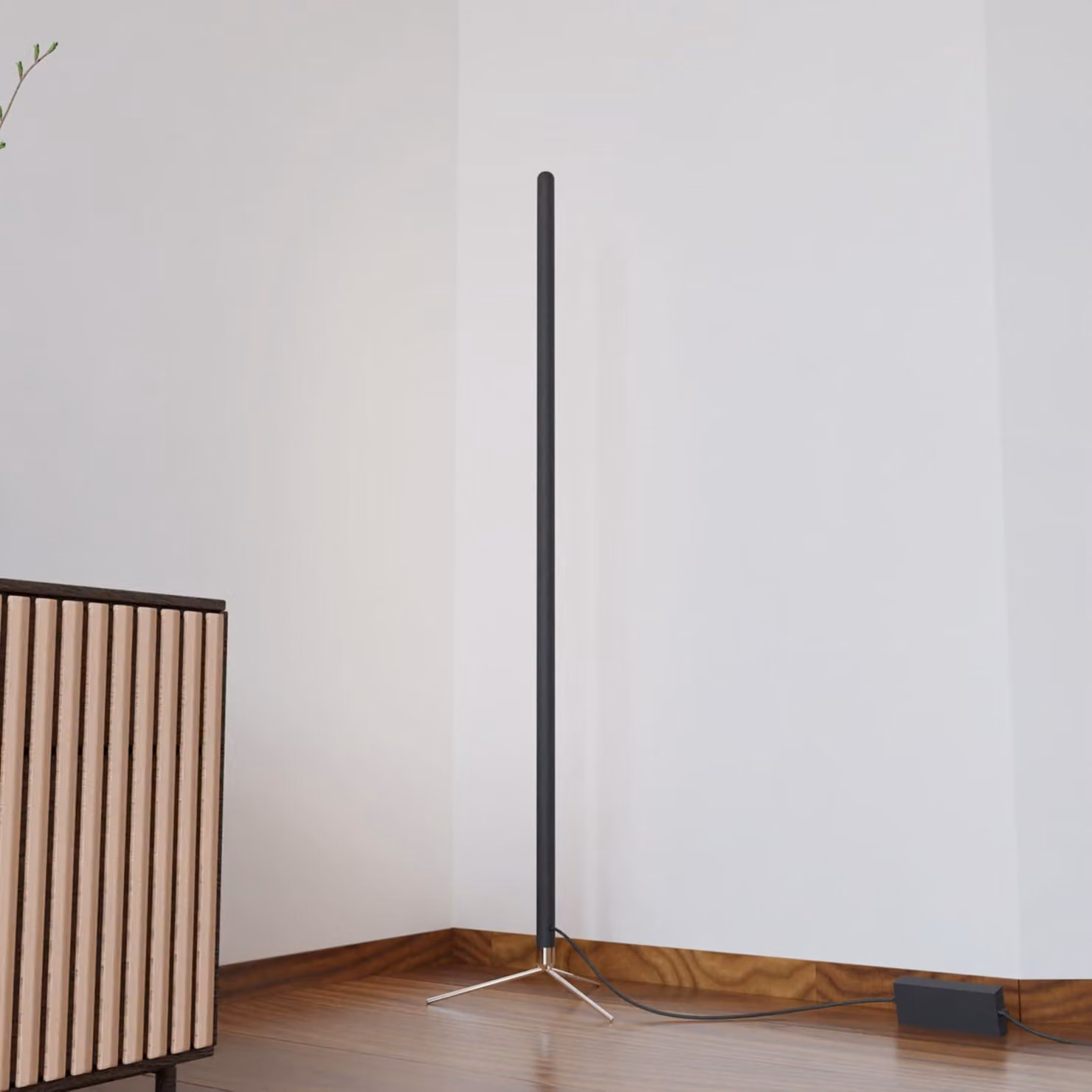 LUMIÈRE Design Lampada da Terra 'Levana' dimmerabile LED Lampada ad Arco Lampada da Lettura Nero