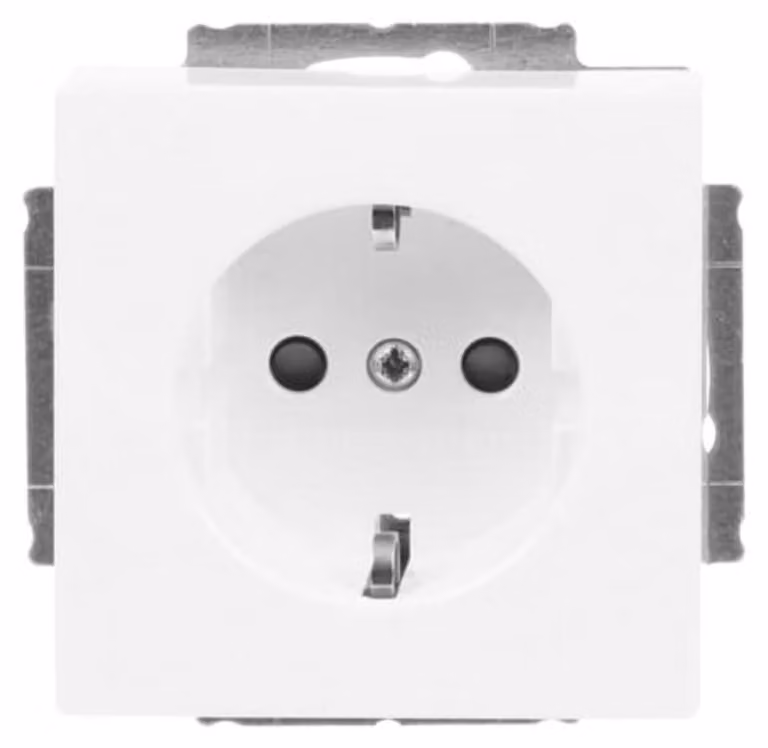 Inserto SCHUKO studio bianco - Presa 20 EUCNB-84