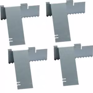 Set di giunti Hager in acciaio per DABA 50x160 mm DABA501609VERZ