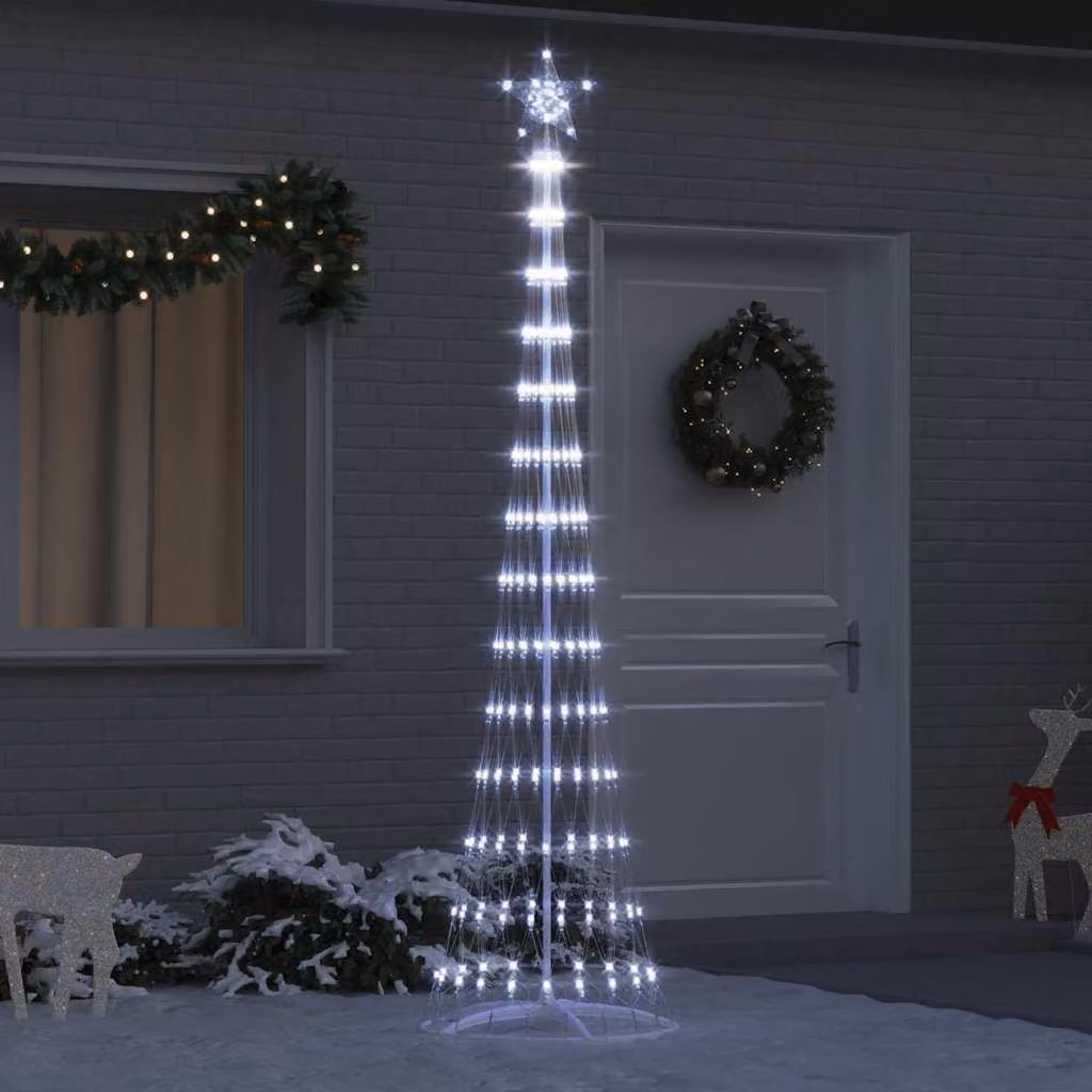 Maison Exclusive - Albero di Natale a LED, luce bianca fredda, 250 cm, struttura in metallo