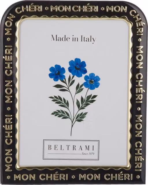 Portafoto singolo Beltrami C'est la vie dorato in metallo, L/P/H: 13 x 18 cm – 1