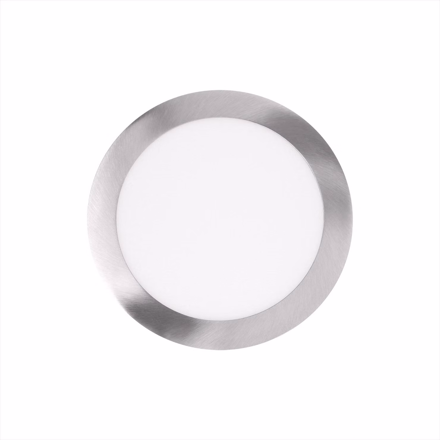 Forlight - Faretto da incasso a soffitto Easy CCT Round Recessed Ø225 Alluminio, polistirene nichel satinato, OPAL