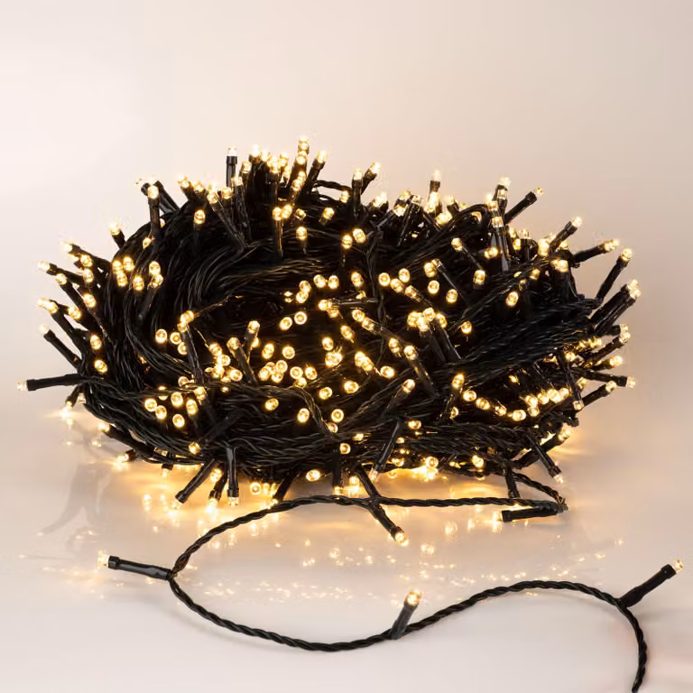 1.03 500 luci LED da fata bianco caldo