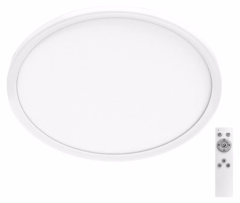 Lampada a soffitto OSRAM Orbis Easyfix, colore bianco, 3000 K / 4000 K / 6000 K, luce calda, 1850 lm, 22 W, diametro 42 cm, realizzata in polipropilene (PP)