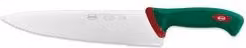 Coltello da pane seghettato Premana Professional in acciaio inox verde e cromo, lama 25 cm