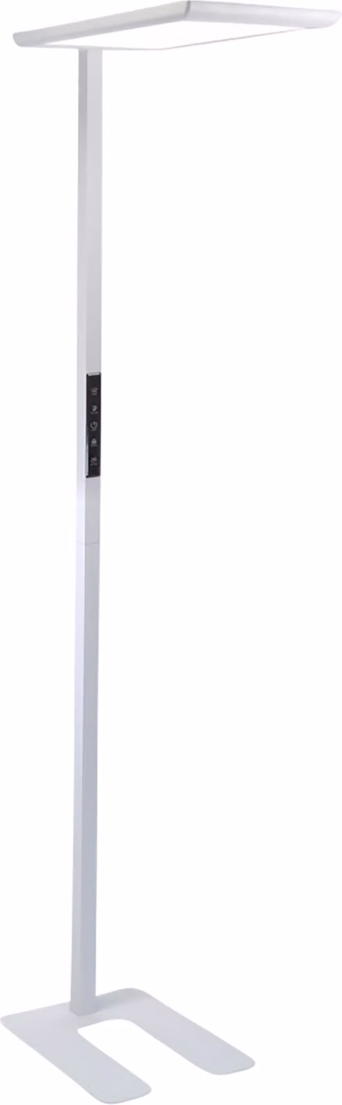 LUXULA Lampada da terra per ufficio a LED, up/down, 100W, 4000K, EEK: F, 7000lm, IP20, dimmerabile, bianco