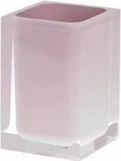 Portaspazzolino Gedy RA9810 Rosa L/P/H: 7,2 x 7,2 x 11 cm