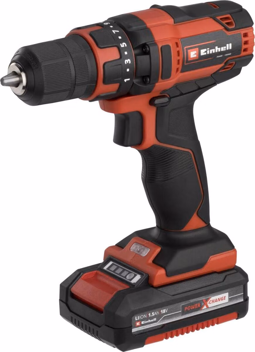 Trapano avvitatore a batteria Einhell TC-CD 18/35 Li 1,5Ah