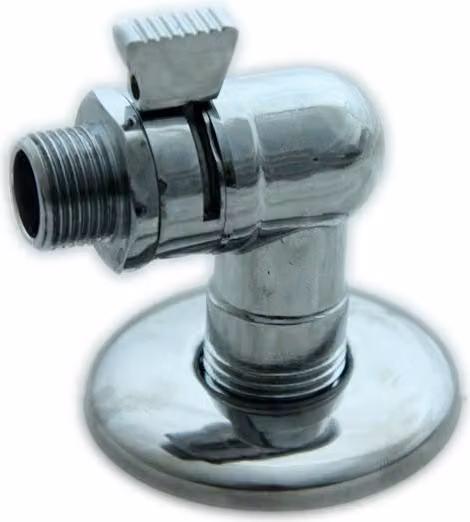 Valvola Angolare/Angolare Da 1/2'*3/8' Con Testa In Vetroceramica