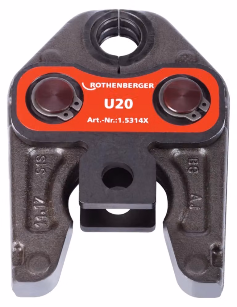 ROTHENBERGER ganascia di pressatura standard, U, 20 - 015314X