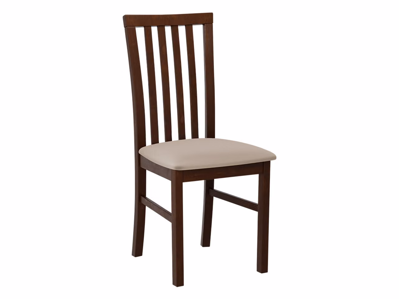 Sedia per tavolo da pranzo FRATONIA 1 - noce / beige