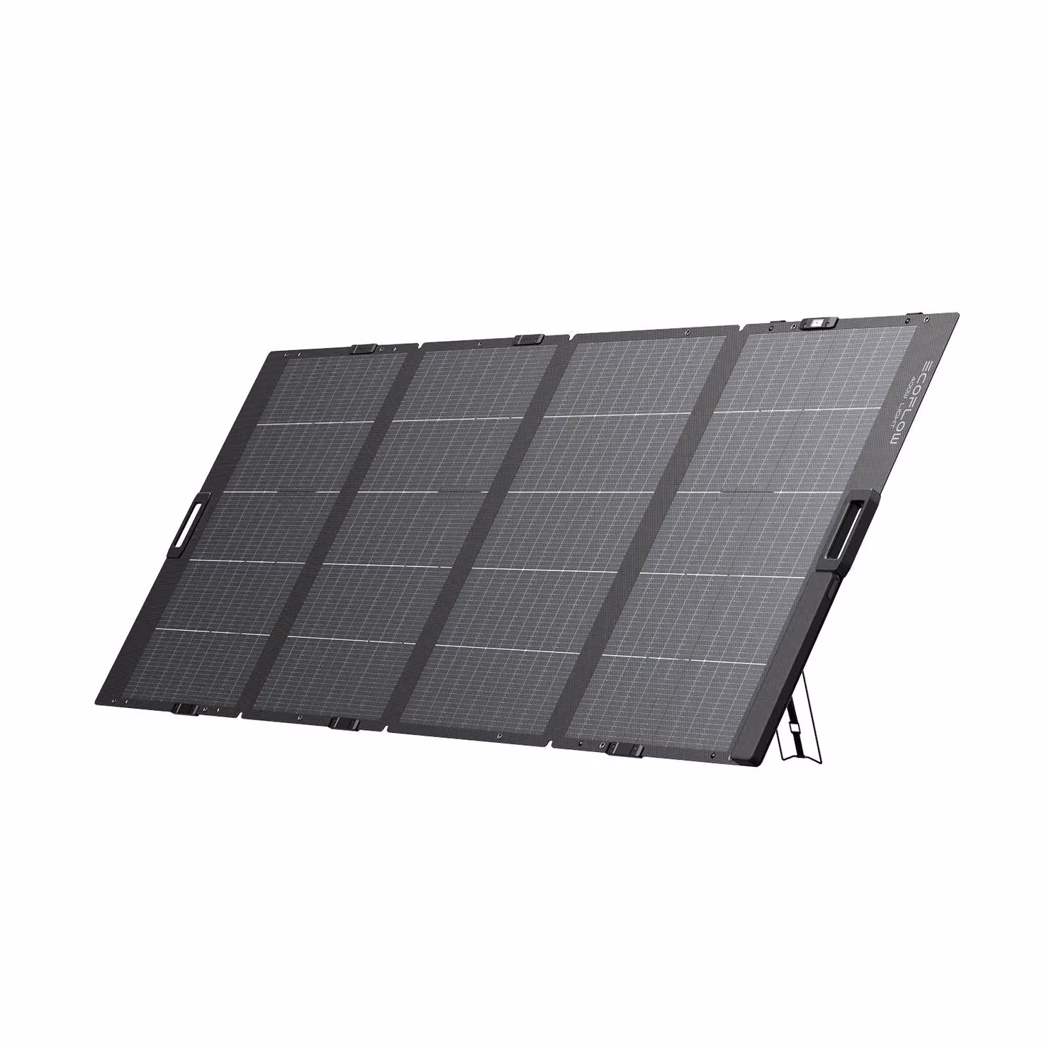 EcoFlow Pannello portatile leggero 400 W, design bifacciale Efficienza di conversione fino al 25%, cella tipo N, supporto regolabile, XT60 integrato