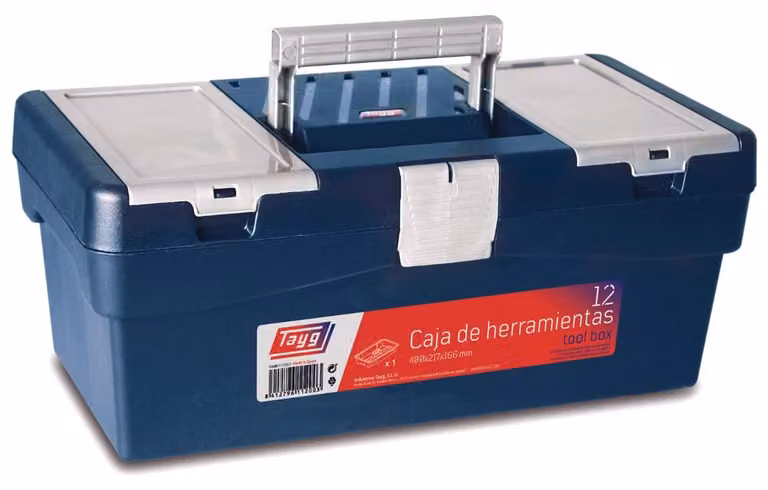 Cassetta degli attrezzi in plastica, modello n. 12