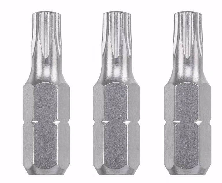 3 pezzi da 25 mm T-Torx 10 Industry SB