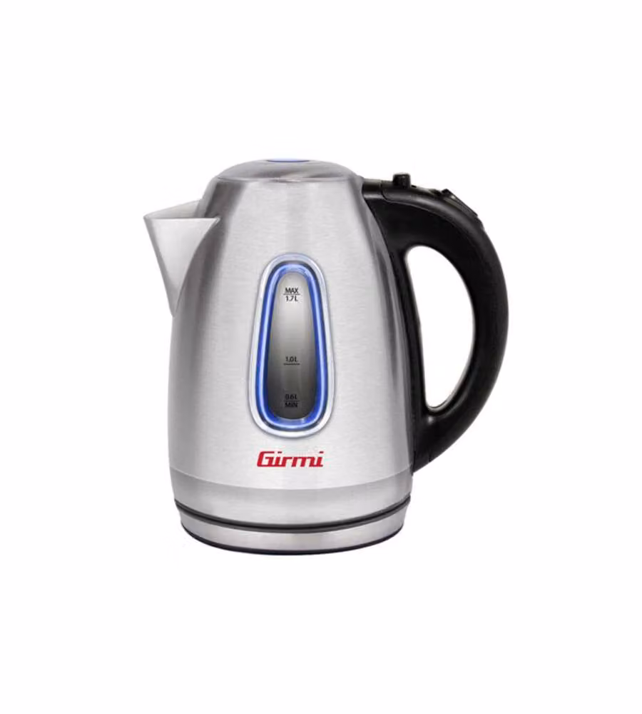 Bollitore Elettrico Girmi BL30 in Acciaio Inox Argento con Capacità 1,7 l e Spegnimento Automatico – 2