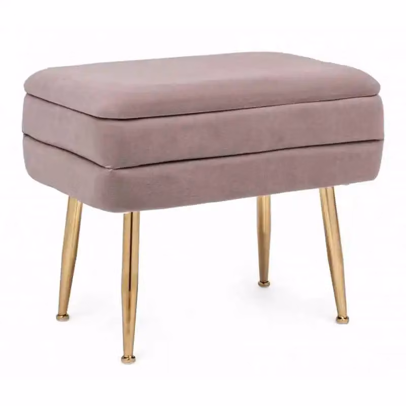 Panca singola contenitore PAVLINA mauve 50X35X42 cm